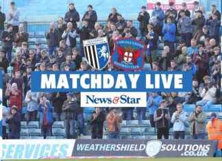 Live Updates: Gillingham vs Carlisle United Match Coverage news-10082024-185845