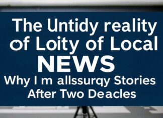 The Messy Truth About Local News: Why I’m Still Chasing Stories After 20 Years The Untidy Reality of Local News: Why I'm Still Pursuing Stories After Two Decades